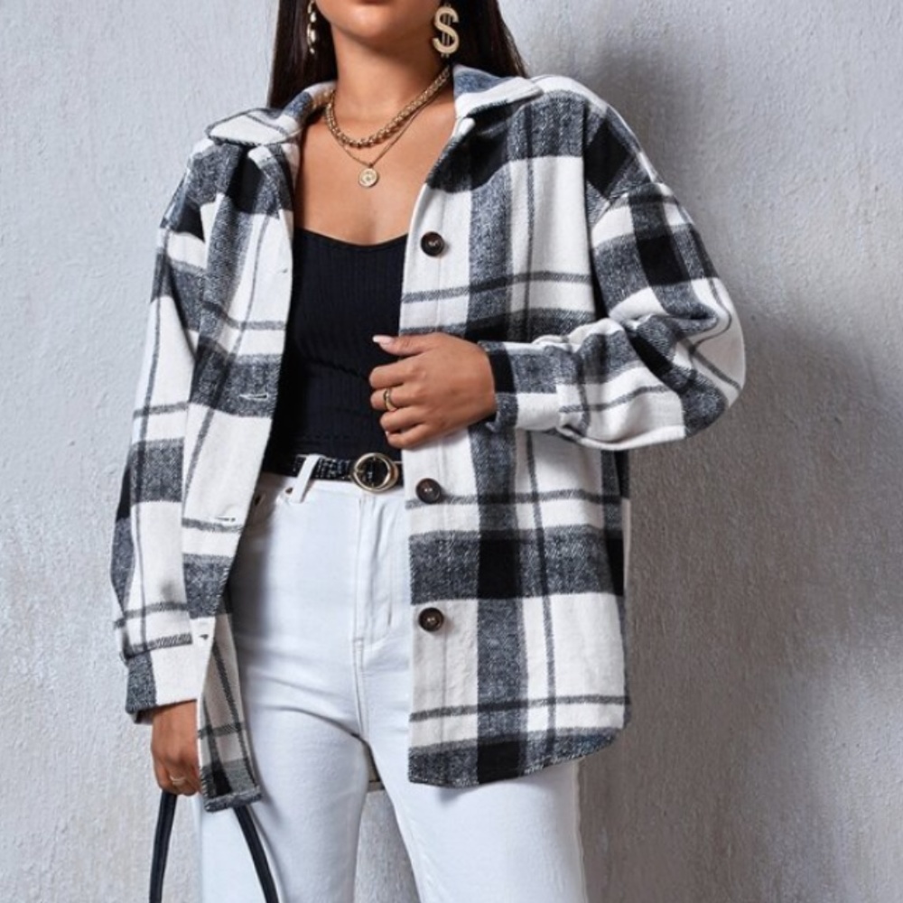 Plaid Fall Jacket/blazer